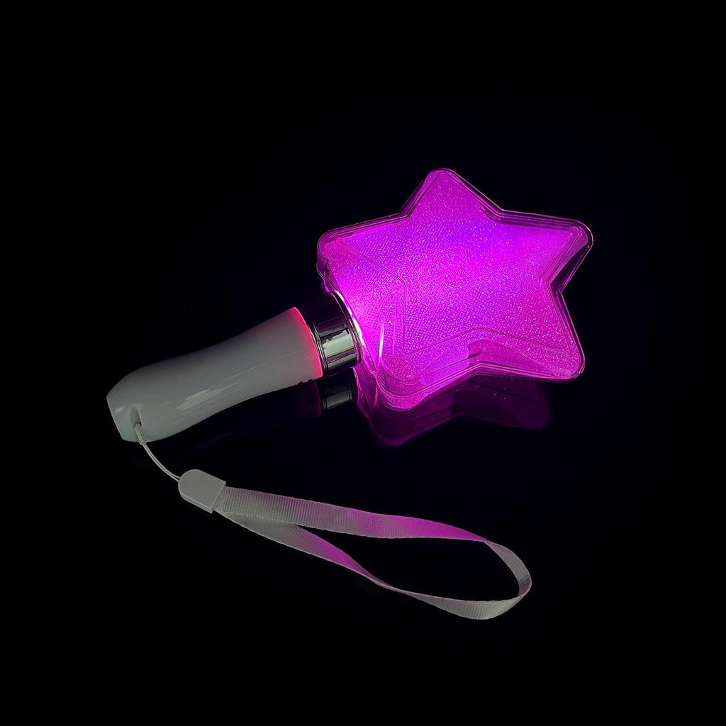 Cross-Border Star Glow Concert Light Stick - 15/24 Colors, High Brightness