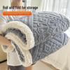 2025 Autumn/Winter Taffeta Fleece Duvet Cover & Blanket Combo for Home/Office