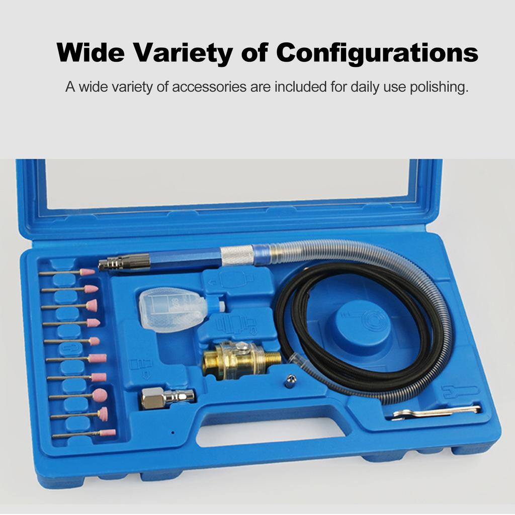 Grinder Kit Portable Pneumatic Pencil Dierinder Kit for Cutting, High Efficiency Grinding for Metal, Wood