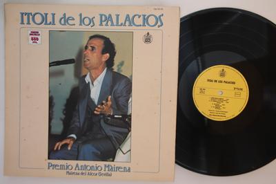 LP Record ITOLI DE LOS PALACIOS - Premio Antonio Mairena 130274 HISPAVOX 1985 Spain Latin Used