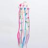 6pcs/set Colorful Braids Hair Extensions with Hair Clips Hair Styling Accessories For Kids Hair Extensions Accessories