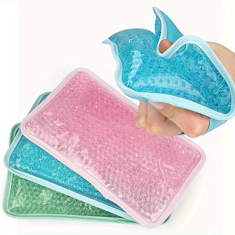 Double-sided Pillow Cold Compress Gel Bag With Strap Handheld Gel Ice Bag