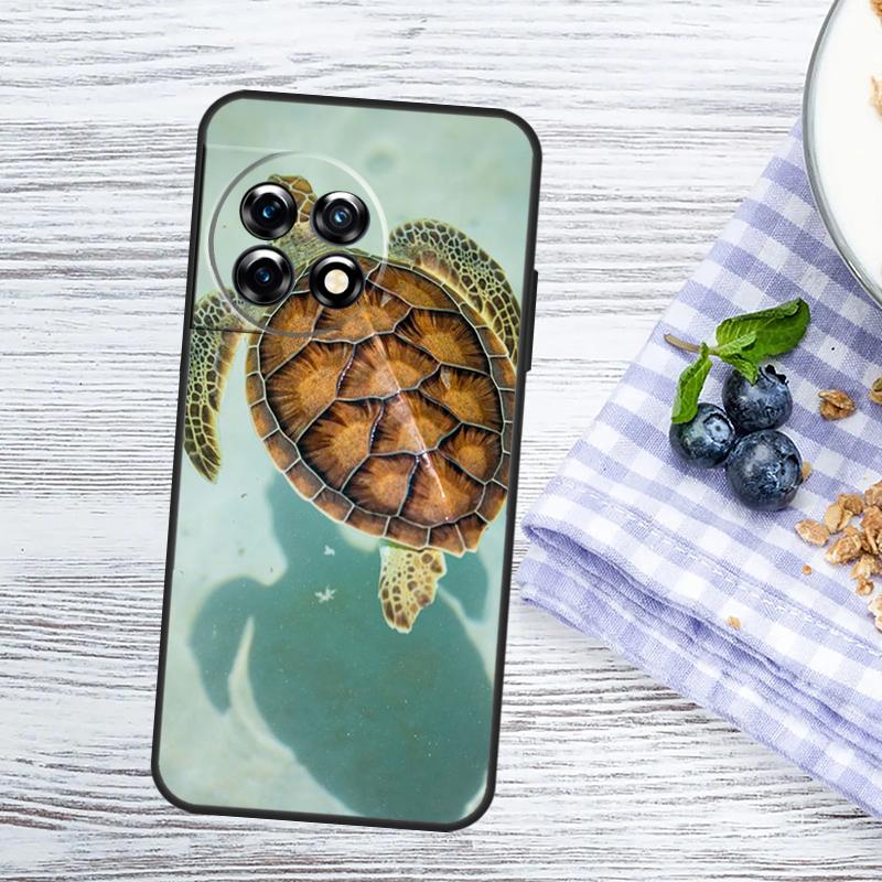 warming green turtles Case For OnePlus Nord CE 5 4 3 2 Lite N20 N30 OnePlus 15R 13T 13R 12R 10T 10R 11 13 15 Cover
