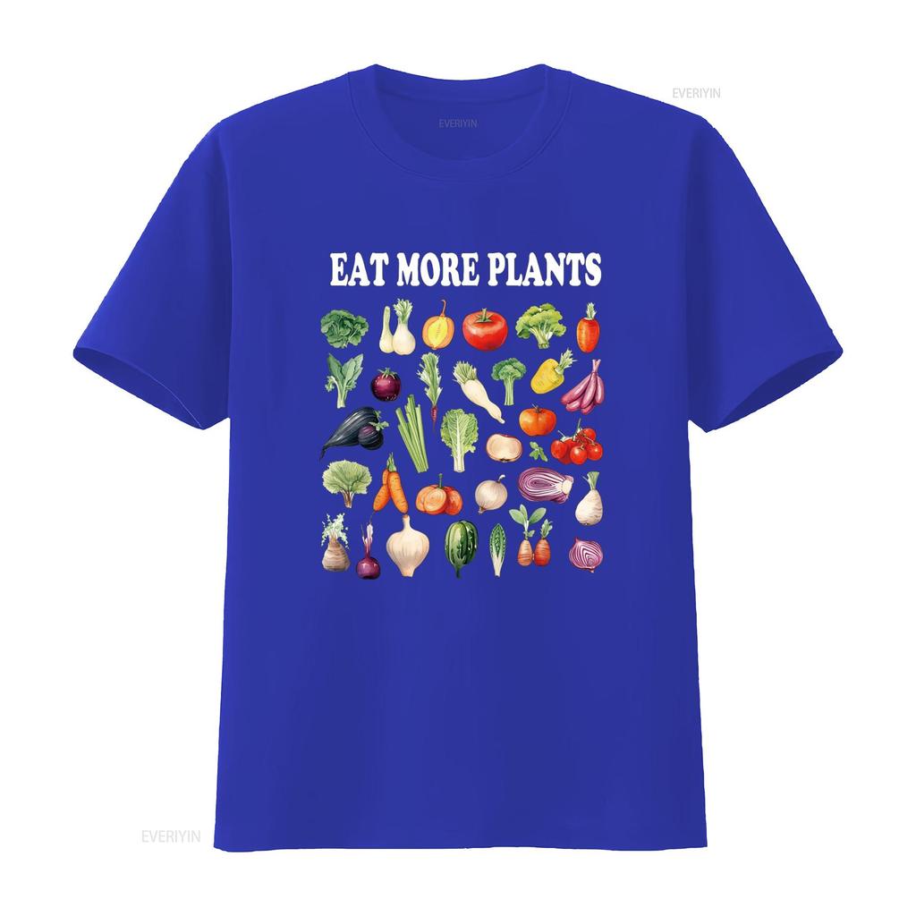 Eat More Plants Vegetables Botanical Gardening Retro T Shirt vintage Washed Comfortable designer clothes graphic Soft