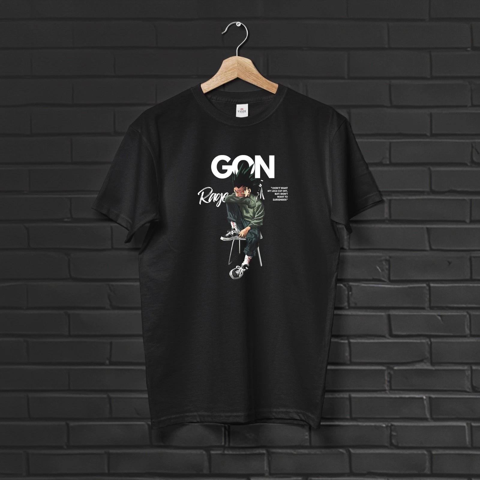 Gon Freecss Hypebeast T-Shirt Graphic Tee Mens Unisex Cotton Streetwear Gift 2XL