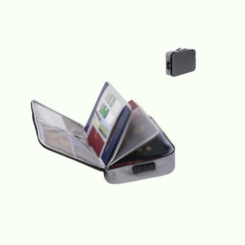 Document Storage Layered Organizer Bag Large Capacity Three Convenient Layers