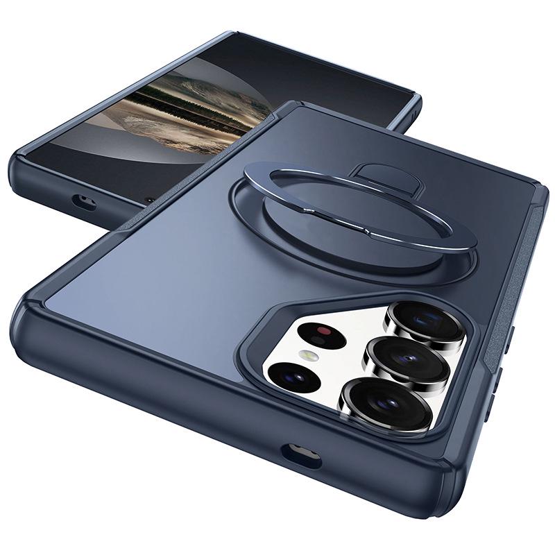 Etui do telefonu Samsung S25Ultra klasy wojskowej z magnetycznym uchwytem pierścieniowym i ochroną przed upadkiem