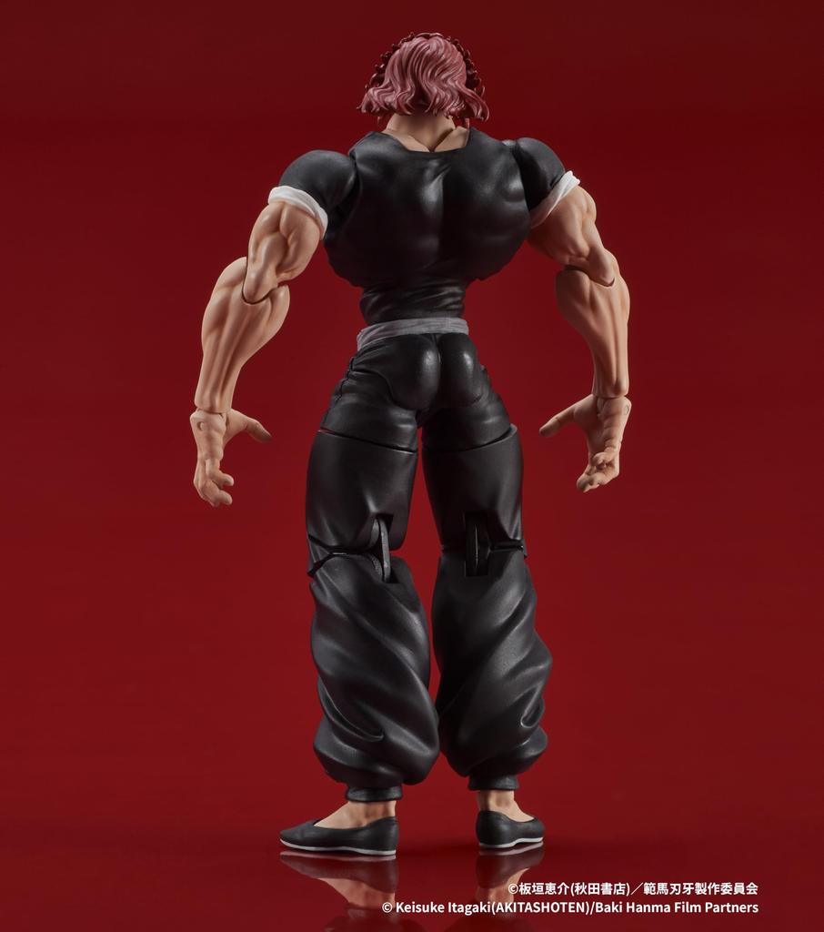 DIG DIGACTION the Yujiro Approximately 80mm Finished (DIG) "Baki Grappler" Hanma, Tall, Non-scale, PVC, Painted, Figure.
