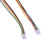 5pcs/LOT Mini Micro SH 1.0mm 4-Pin JST Double Connector Plug Wires Cables 150MM Drop Shipping