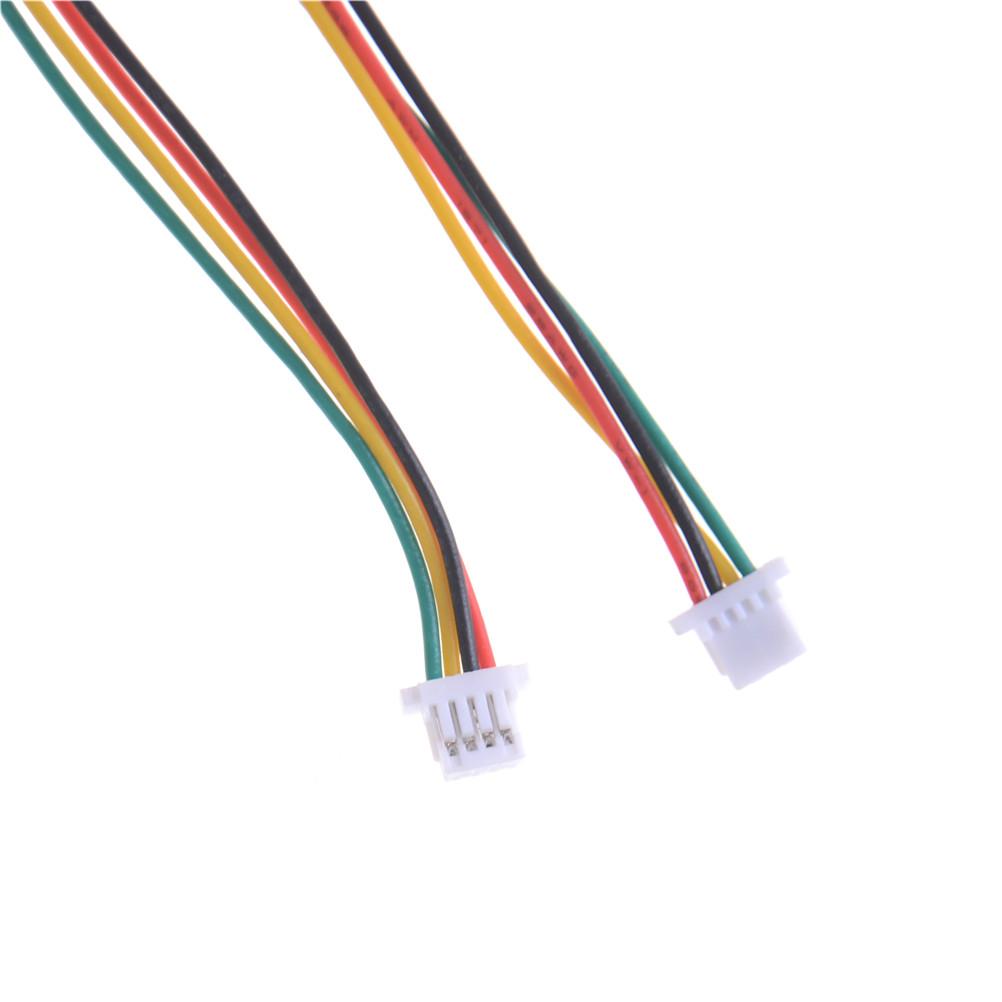 5pcs/LOT Mini Micro SH 1.0mm 4-Pin JST Double Connector Plug Wires Cables 150MM Drop Shipping