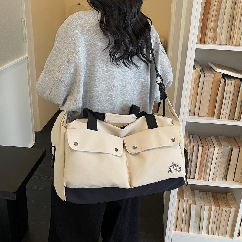 Women's Outdoor Sports Storage Bag Large Capacity Separation Shoes Bags Swimming Gym Bag for Short-Distance Business Travel Duffel Bag