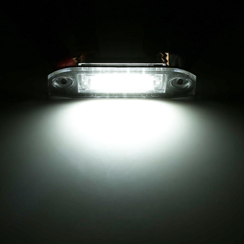 2x Lumière LED de Plaque d'Immatriculation de Voiture Pour Volvo S40 S60 S80 XC60 XC70 XC90