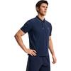 Fila Tennis Classic Fashion Simple Retro Sports Casual Versatile Comfortable Knitted Short Sleeve Polo Shirt Men tops Sky-Blue A11M613101FBU