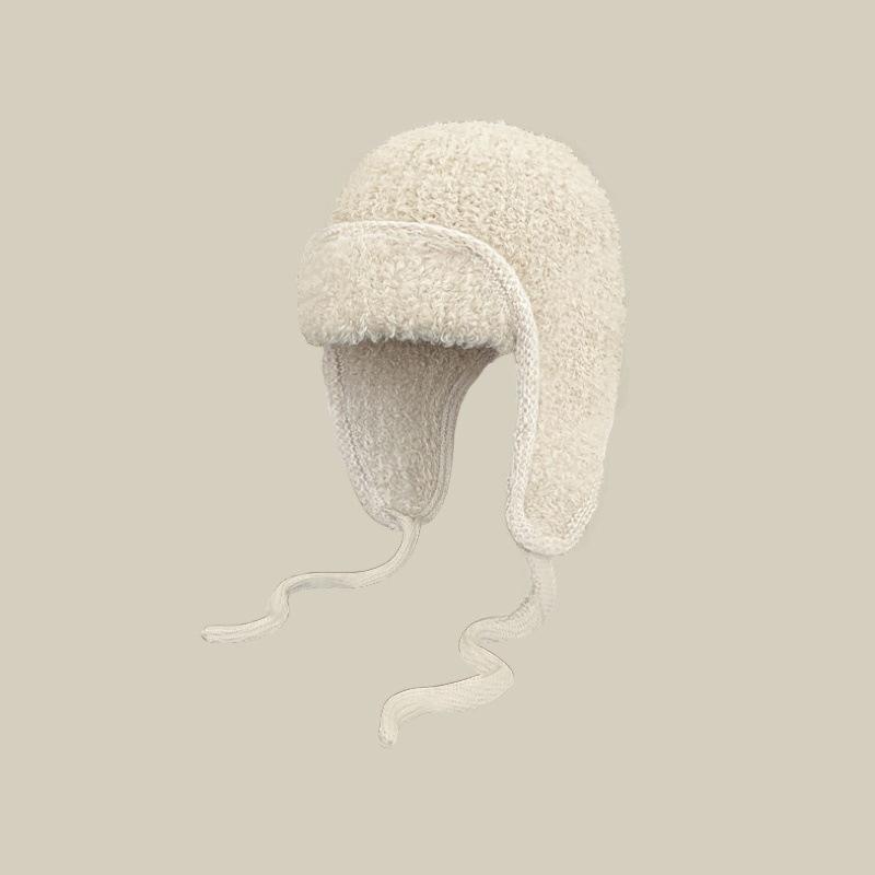 Autumn And Winter Able Ear Protection Warm Lei Feng Hat Ladies All-Match Knitted Wool Hat