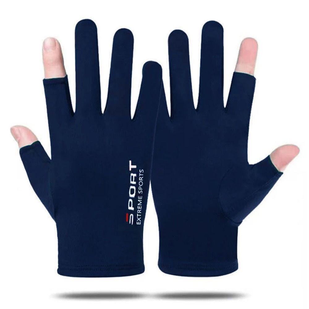 UV Protection Sun Protection Gloves Thin Cycling Driving Gloves Summer Anti-UV Mittens  Running
