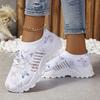 Hundreds of Women's Shoes 2025 Spring, Summer and Fall Sports Breathable Casual Mesh Single Shoes Women's Shoes