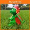 Colorful Christmas Hat Dragon Resin Craft Ideal For Charming Decorative Accents