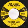 7-Zoll-Schallplatte FOUR LADS  Put A Light In The Window 441058 Columbia 1957 US Pop Gebraucht