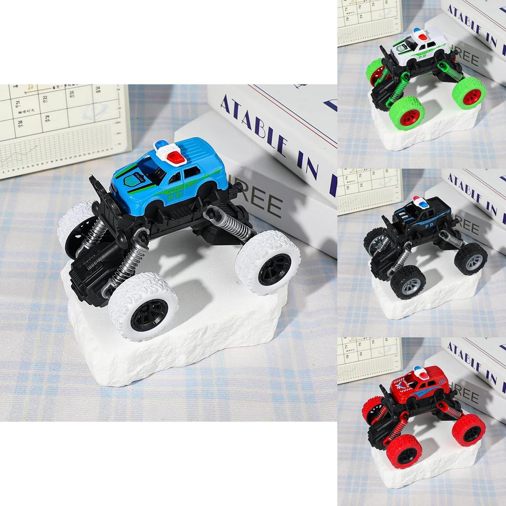 Childrens Offroad Police Car Pushback Toy For Boys With Climbing And Interactive Play