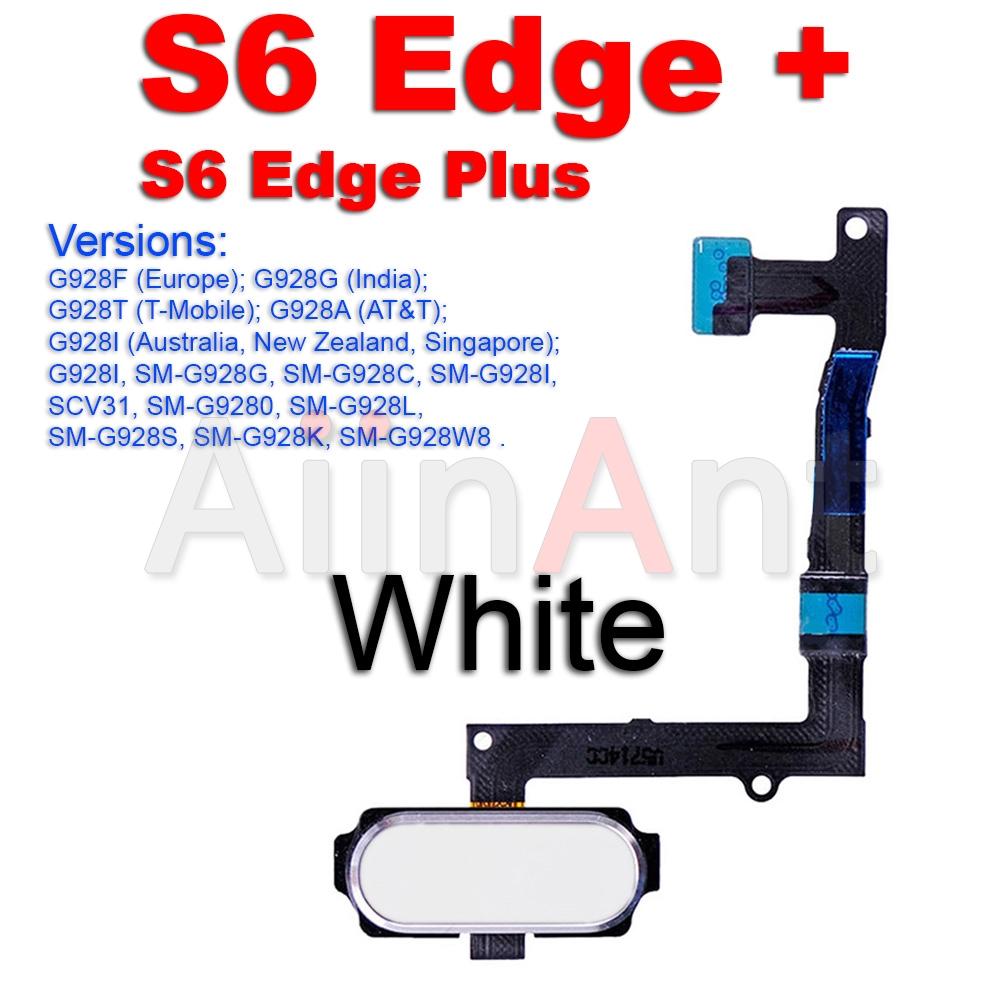 Aiinant Home Button Touch ID Fingerprint Sensor Flex Cable For Samsung Galaxy S5 S6 Edge Plus + Mini G920F G925F G928F G900F