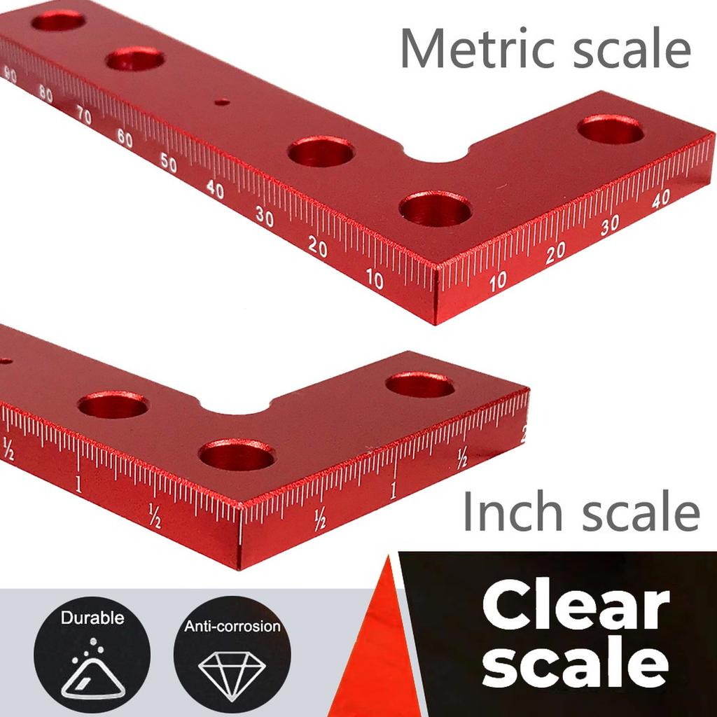 90 Degree Woodworking Center Scriber Alloy Cabinet Making Square Edge Marking Tool Precision Engraving