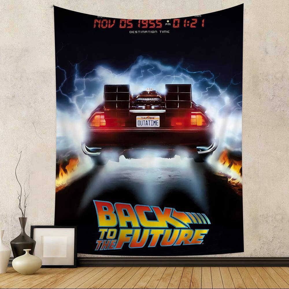 Sci Fi Movie Back To The Future Hanging Bohemian Tapestry Bohemian Wall Tapestries Mandala Cheap Hippie Wall Hanging
