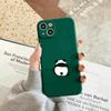 Panda silicone Phone Case for For Xiaomi Redmi Note 14 13 12 11 10 9 8 7 14 Pro Plus 4G 5G Anti-Scratch Slim Fit Trendy Cover