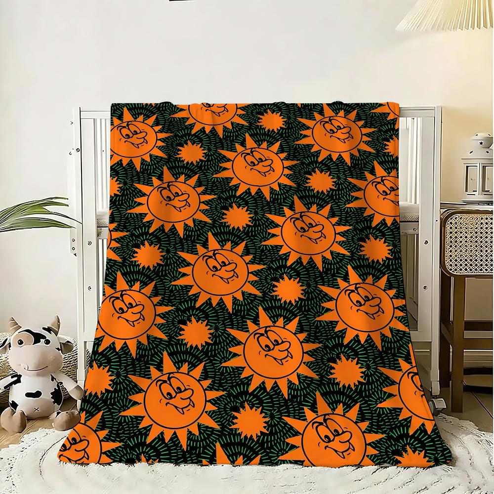 Feid Ferxxo Hot Singer Throw 240g Flannel Blanket Lightweight Soft Skin-friendly Summer Thin Throw Blanket 75x90cm