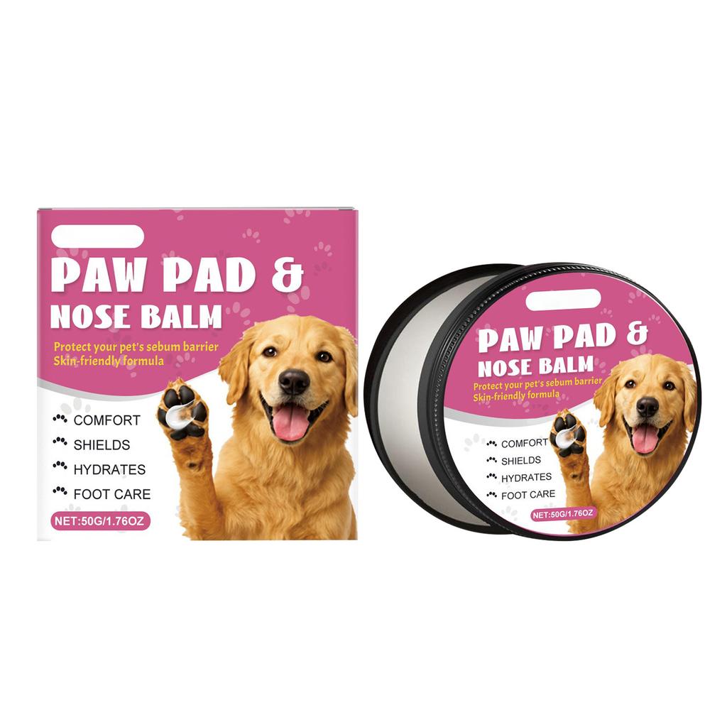 Dog Cream And Pet Moisturizing Cream Care For Dry And Cracked, Reducing Damage To From Hot Roads And Snowy Days Pad & Nose Balm Dry Pad Moisturizer