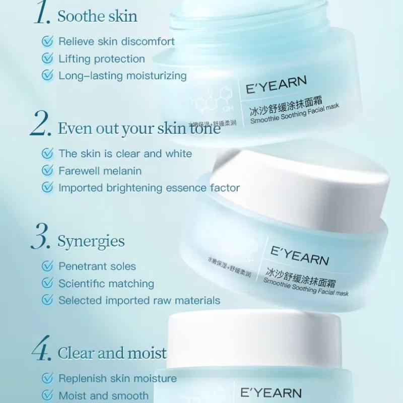 Smoothie Soothing Jelly Mask Moisturizing and Soothing Ceramide NP Witch Hazel Summer After Sun Repair Mask & Cool Deep Hydrating Mask