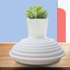 Fashion Plastic Flowerpot Tray Breathable Anti Rot Root Succulent Pot Tray Circular Connection Tray Home