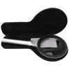 5X 10X Handheld Magnifying Glass 12 LED Illuminated Lighted Magnifier for Reading Handheld Reading Magnifier