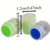 8 Luminous Valve Caps | Nighttime Tire Decoration Suitable for Cars Motorcycles and Bicycles Safety and Eye-catching Accessories