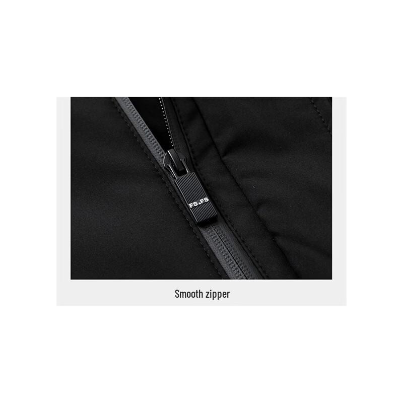 ROMON Men's Fall/Winter Detachable Lining Hooded Padded Jacket