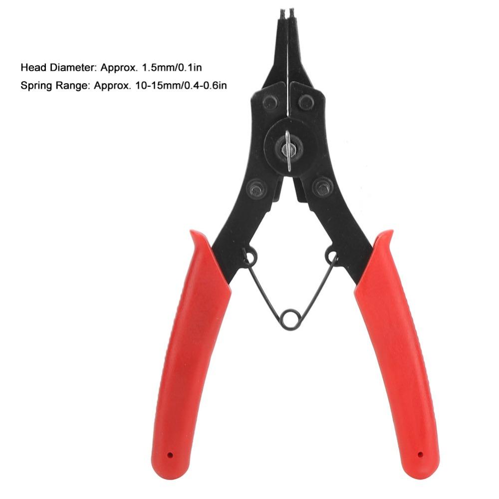 2Pcs Set 45 90 180 Degree Angled Jaws Retaining Ring Pliers C-Clip Removal Tool Automotive Repair