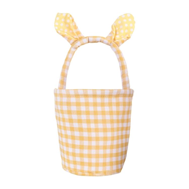 Unique Striped Easters Basket Storage Basket Removable Compartments Portable Easters Rabbits Home Organization