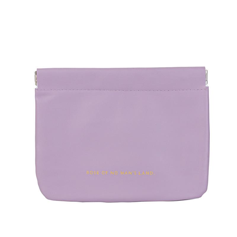 Portable Wire Storage Pouch with Auto Closure for Cables and Earphones