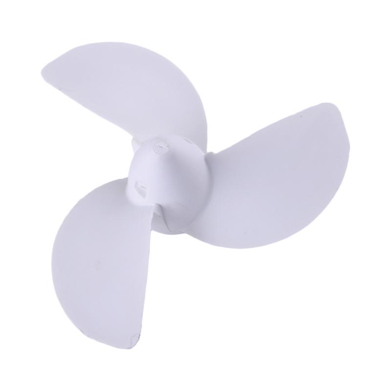 

3-7 1/4x5 White Nylon Propeller Fit for Haai 2-4 Stroke 3.5-4HP Boat Outboard Motor