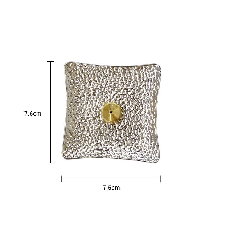 Metal Incense Holder Mini Zen Meditation Holder for Wood Chips Sticks Aromatherapy Stand Incense Burner Home Decor Gift