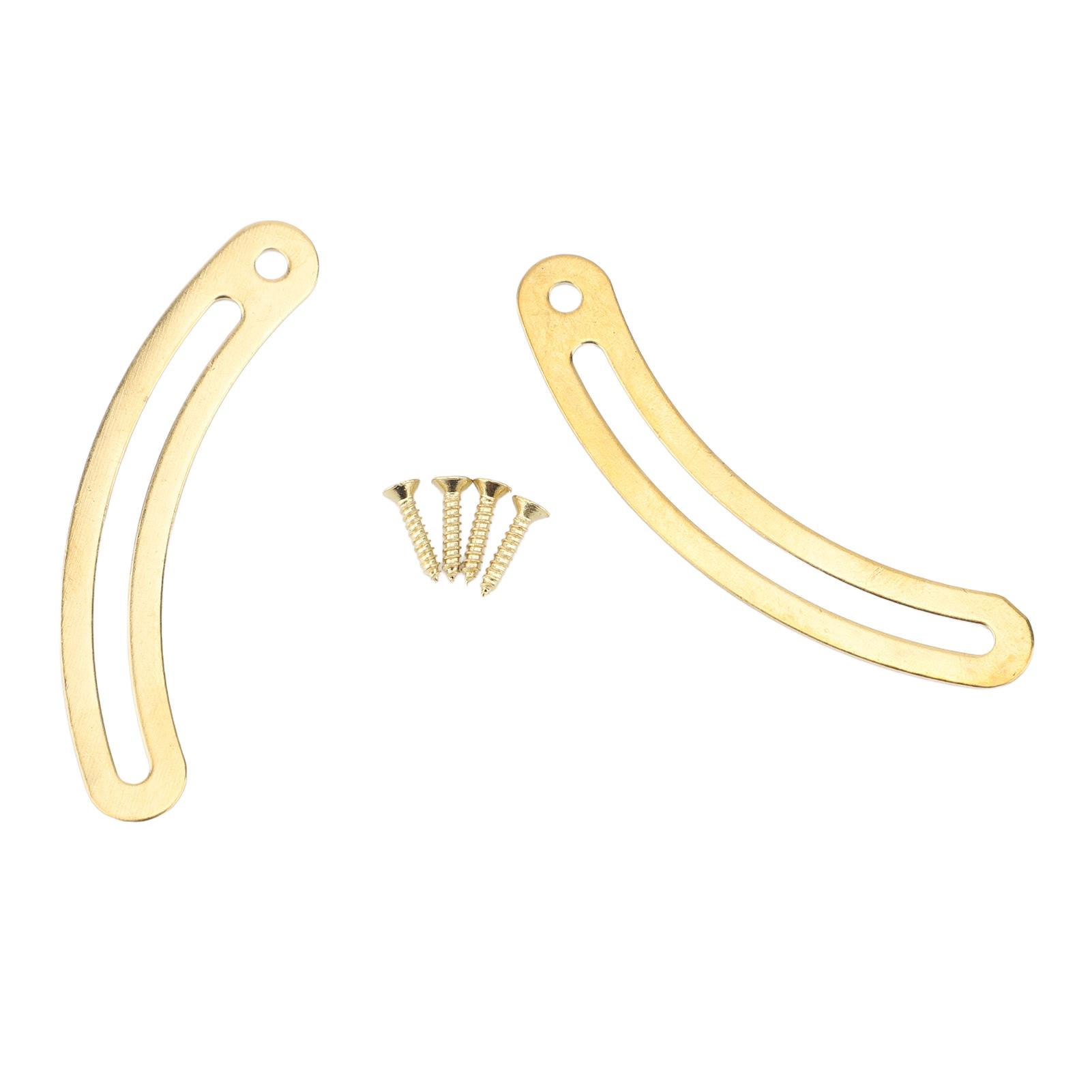 

20PCS Lid Support Hinges with Screws Recurved Rod Hardware Lid Stay Hinge for Cabinet Jewelry Box Wardrobe