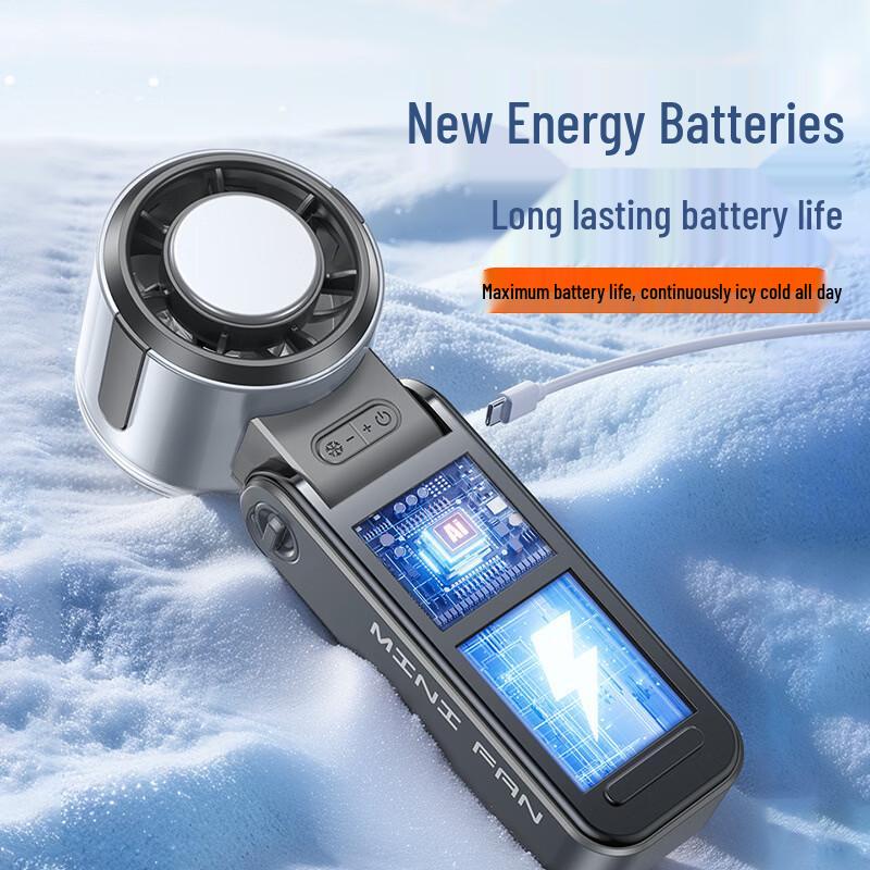 Semiconductor Cooling Foldable Handheld & Neck Fan