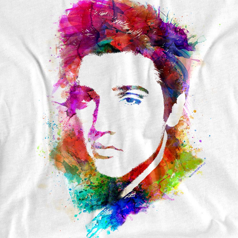 Elvis Presley Childrens/Kids King Watercolour T-Shirt