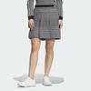 Adidas Golf Primeknit Comfortable Pleated Houndstooth Casual Skirt Women Skirts Black IM7260