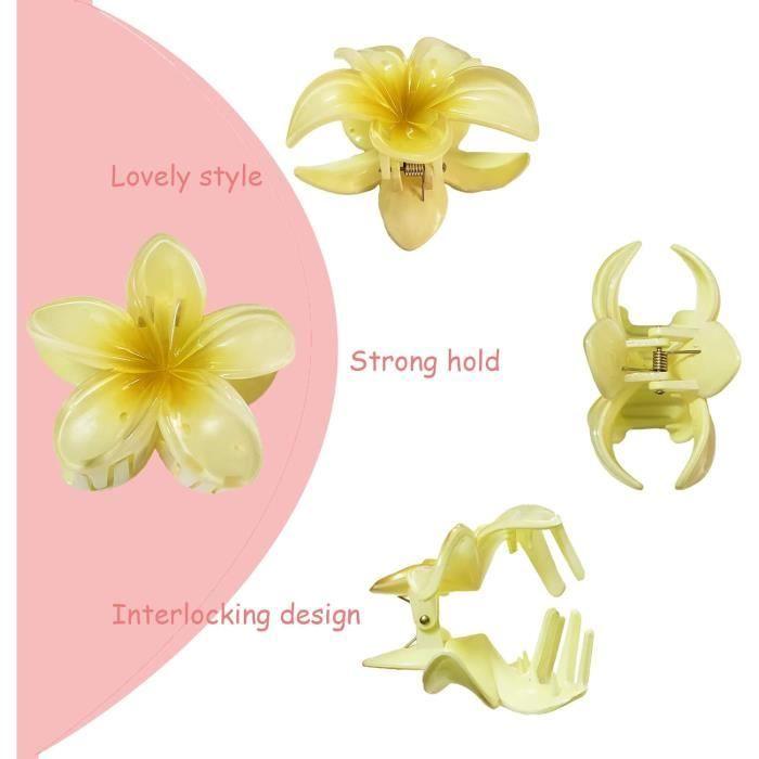 Hair Clips - ANNEFLY - 6 Pieces - High Quality Plastic - Comfortable - Optimal Grip