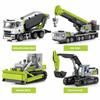 SEMBO Kits de Montagem de Veículos de Engenharia Blocos de Construção MOC Escavadeira Caminhão Betoneira Modelo Tijolos DIY Brinquedos Educativos Presentes para Meninos