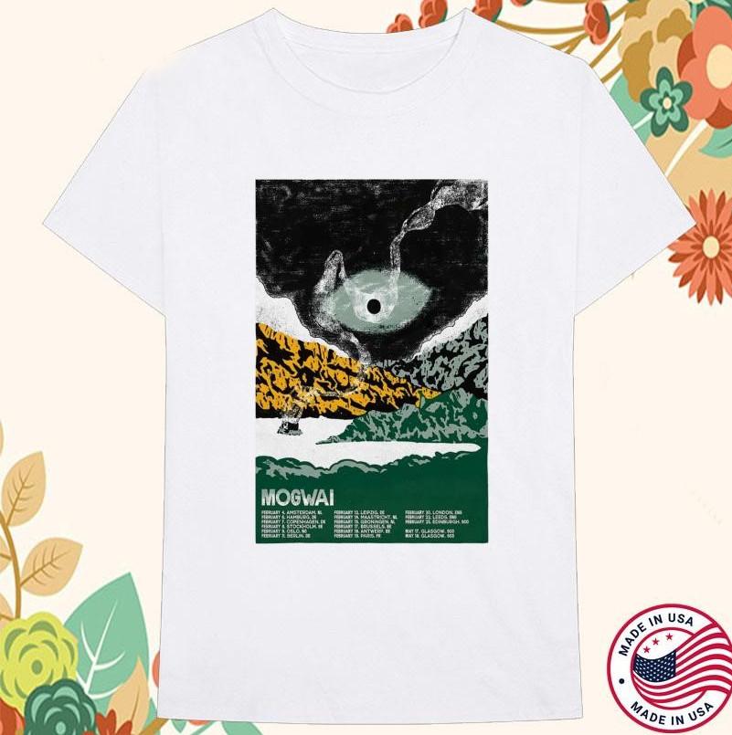Mogwai World Tour 2026 UK Eye T-shirt size S-5XL XXL