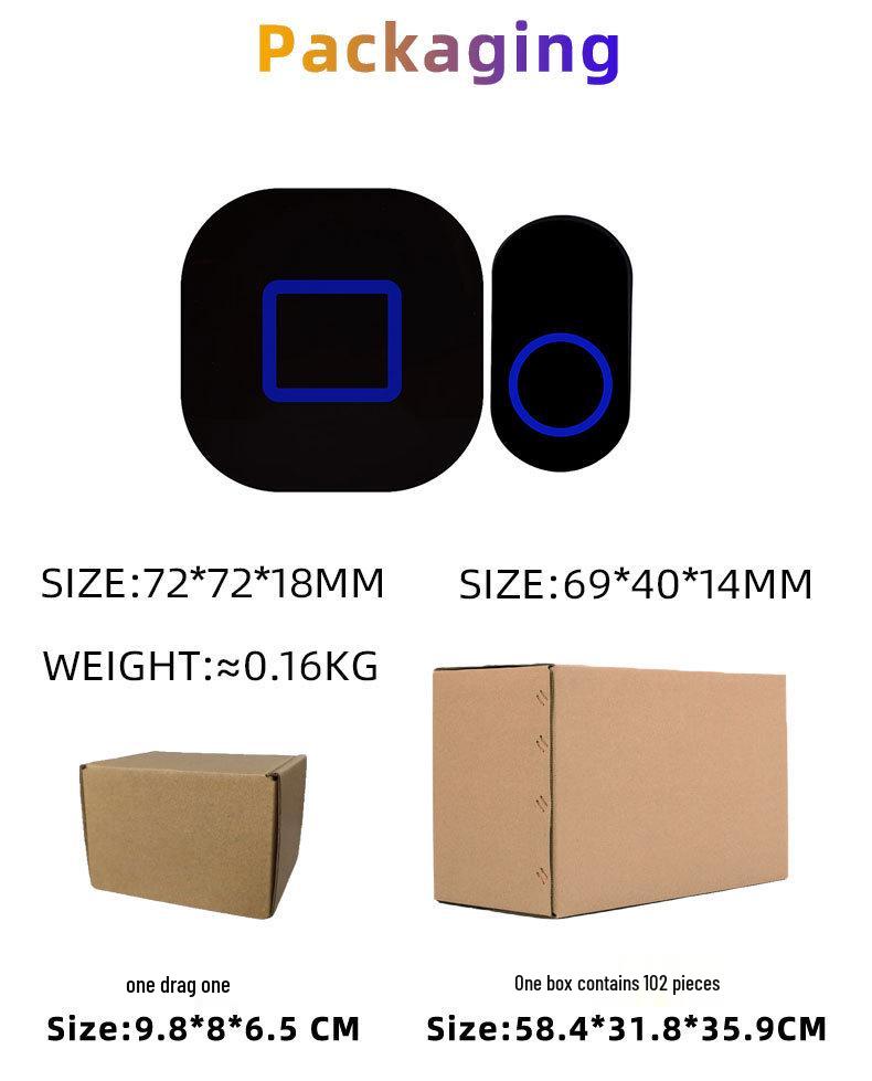 Smart, Waterproof Wireless Doorbell for Home - Ultra-Long Range, Three-in-One Electronic System