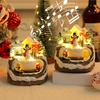 Christmas Gift Christmas Snowman House Music Box Children'S Day Gift Music Box
