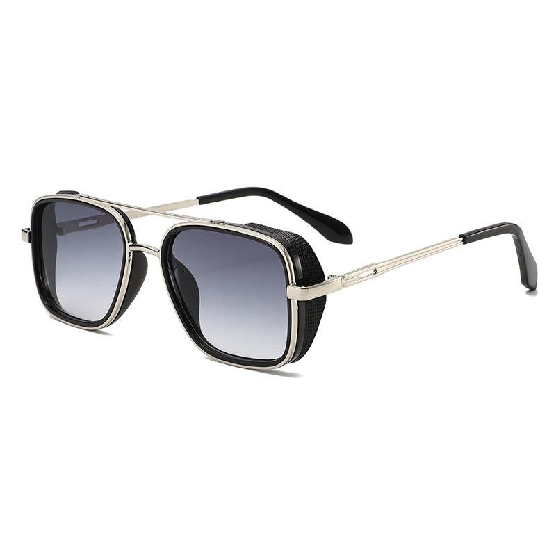New Vintage Square Sunglasses Women Men Metal Frame Rectangle Sun Glasses Oval Eyewear Sunglasses for Male Female Eyeglasses