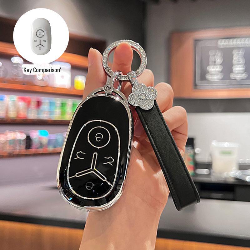 Geely Star Wish 2024 Key Cover - Cute Geometric Design for Women